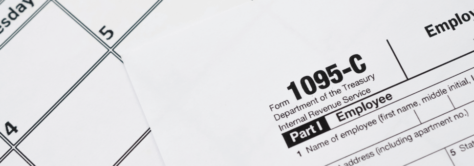 Image of 1095-C tax form