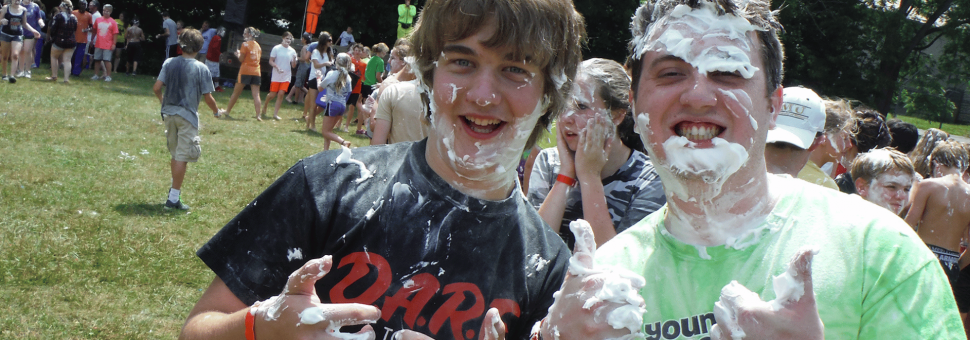 image of kids at camp