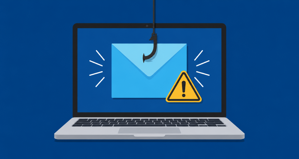 image of email phishing