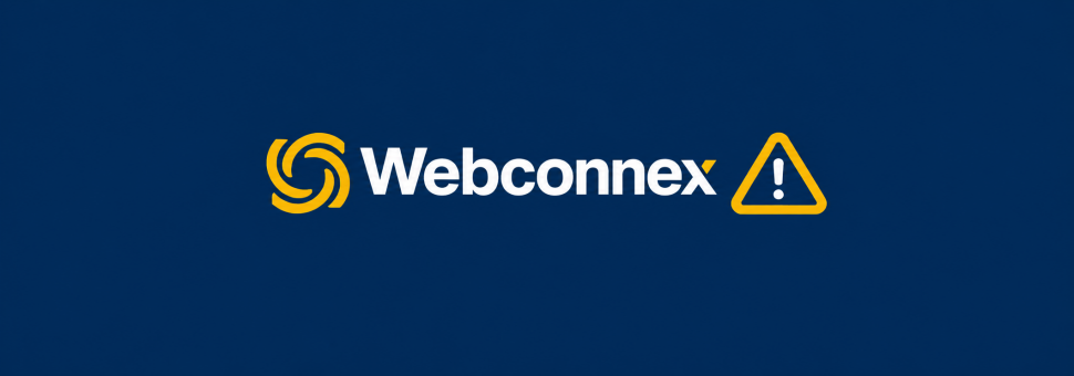 image of webconnex error
